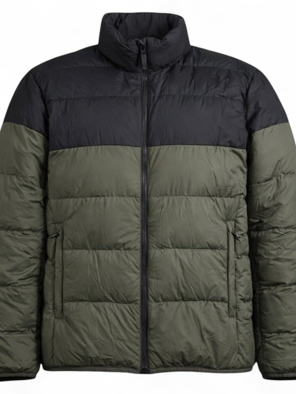Uniqlo Ultra Light Down Puffer Jacket Men's M Green Water Repellent